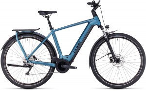 CUBE KATHMANDU HYBRID ONE 625 BLUE N BLACK 2024 DRIMALASBIKES